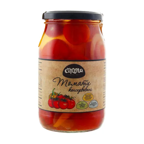 Томати консервовані Стодола с/б 900г