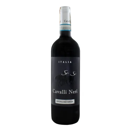 Вино 0.75л 13% червоне сухе Montepulciano D'abruzzo DOC Cavalli Neri