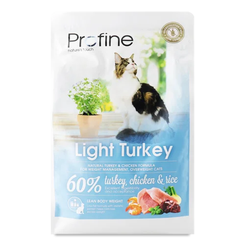 Корм Сухий Для Котів Light Turkey Profine В/ґ, 2 кг