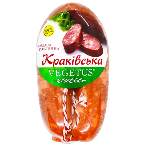 Ковбаса Vegetus Краківська рослинна 390г