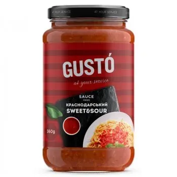 Соус Густо Краснодарський Sweet&Sour томатний 360г