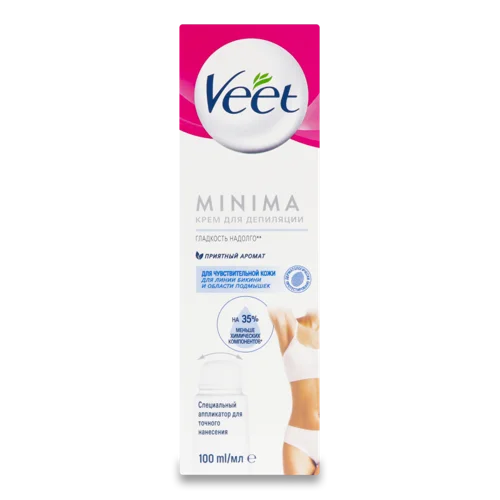 Крем для Депіляції Minima Veet для Чутливої Шкіри, 100мл