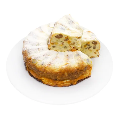 Запіканка вершкова з сухофруктами