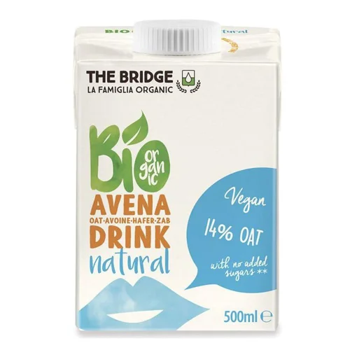 Напій вівсяний The Bridge органічний, 0,5л