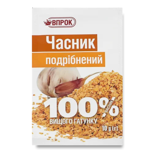 Часник Подрібнений Впрок, 10г