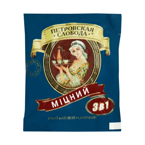 Напій кавовий розчинний міцний 3в1 Петровская Слобода м/у 20г