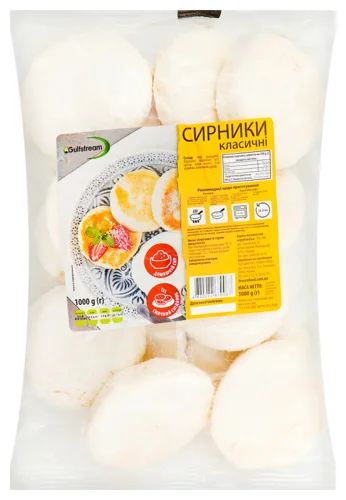 Сирники Класичні Gulfstream, м/у, 1000г