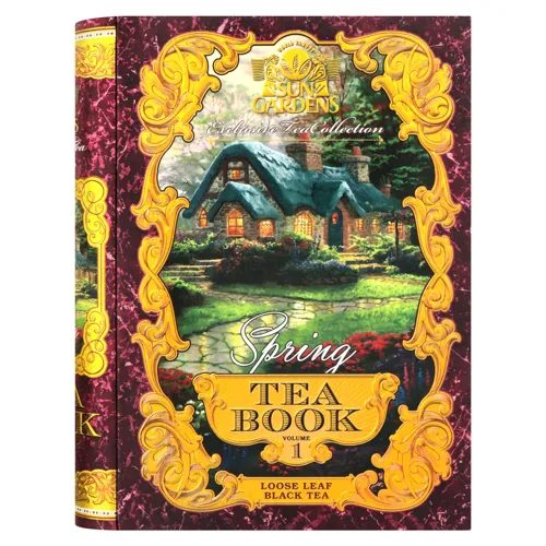 Чай чорний листовий Spring Tea Book 1 Sun Gardens 100г