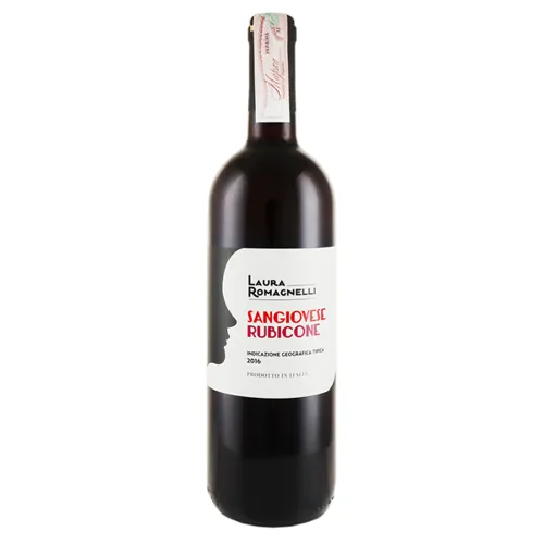 Вино Laura Romagnelli Sangiovese Rubicone червоне сухе 11% 0,75л
