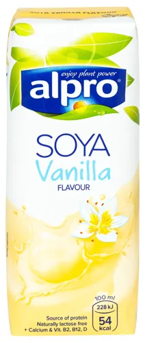 Напій соєвий зі смаком ванілі Alpro т/п 250мл