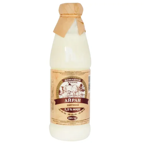 Айран 1.5% Домашній кошик 850мл