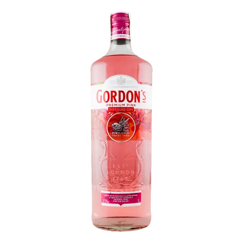 Напій алкогольний 1л 37.5% на основі джину Premium Pink Gordon's