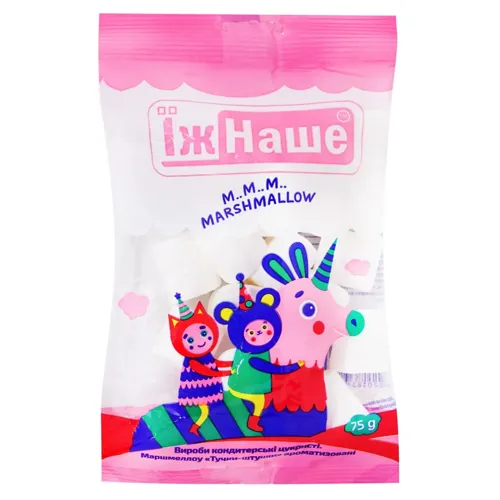 Маршмеллоу ЇжНаше Тучки-штучки 75г