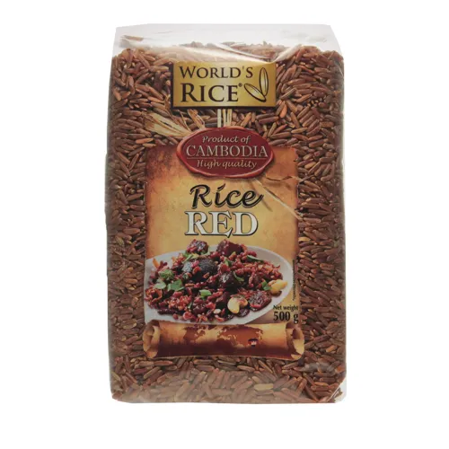 Рис червоний World's Rice м/у 500г