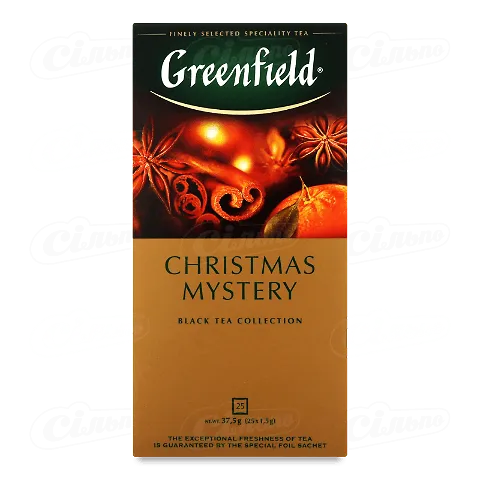 Чай Greenfield Крістмас Містері, 25*1,5г