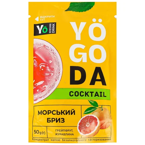Концентрат напою Yogoda Cocktail Морський бриз 50г