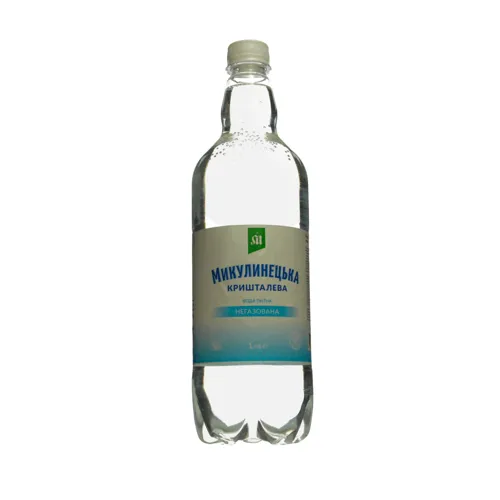 Вода питна негазована Кришталева Микулинецька 1л