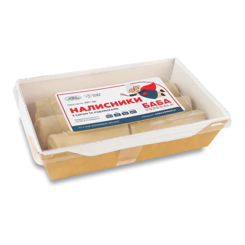 Налисники Заморожені З Сиром Та Родзинками Баба Peredala, к/у, 420г