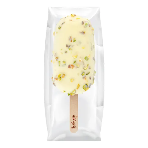 Морозиво Фісташка в білому шоколаді з горіхом фісташка Honey м/у 90г