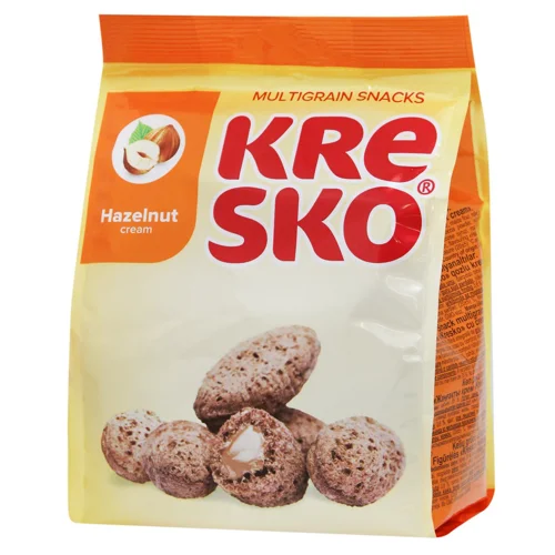 Печиво АВК Kresko хрусткі фігурки з горіховим кремом 170г