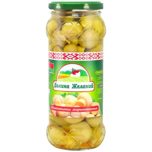 Печериці Dream Valley Делікатесні маринован відбірн 320г