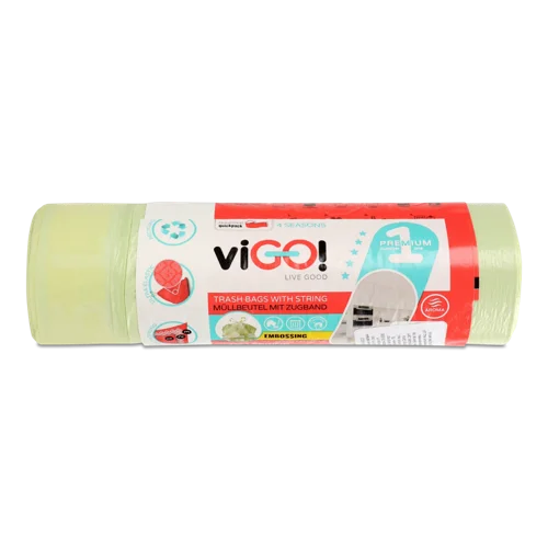 Пакети для сміття ViGO! Premium LD Аромат Зелені 35л, в/ґ
