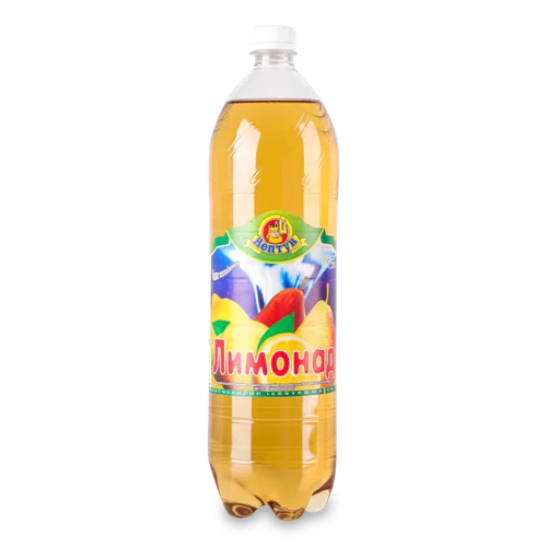 Безалкогольний Напій Сильногазований Лимонад Нептун, н/к, п/пл 1.5л