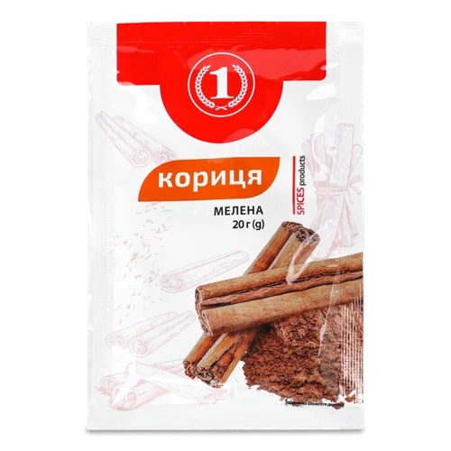 Кориця Мелена Вищого Ґатунку ТМ '1', 20г
