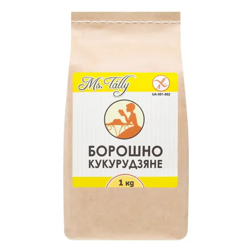 Борошно кукурудзяне Ms.Tally м/у 1кг