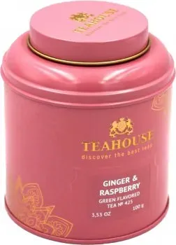 Чай Teahouse Імбирь малина 100г