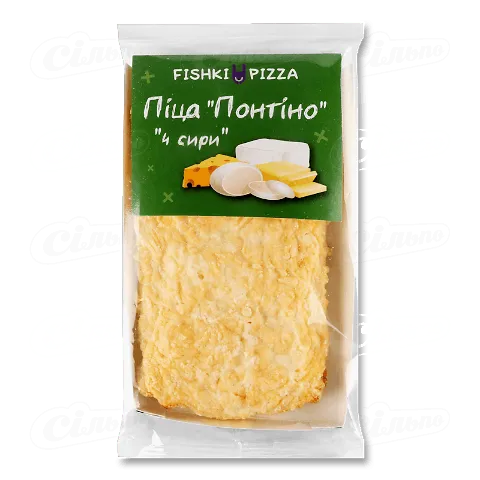 Піца Fishki Pizza Понтіно 4 сири, 120г
