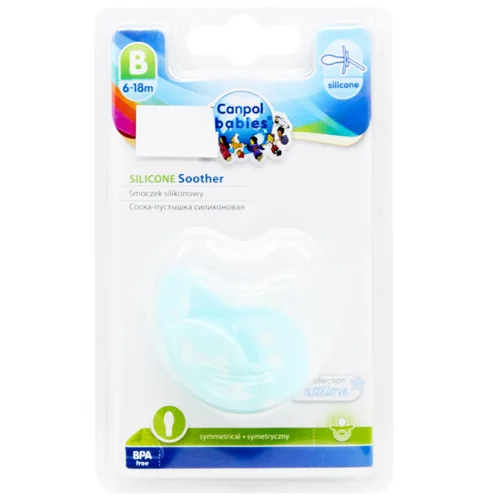 Пустушка Canpol Babies Pastelove 22/417 6-18міс симетрична в асортименті
