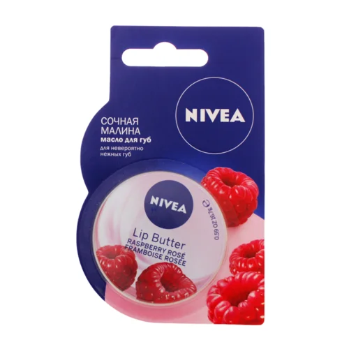 Бальзам для губ Натуральна Оболонка Соковита Малина Nivea 16,7г