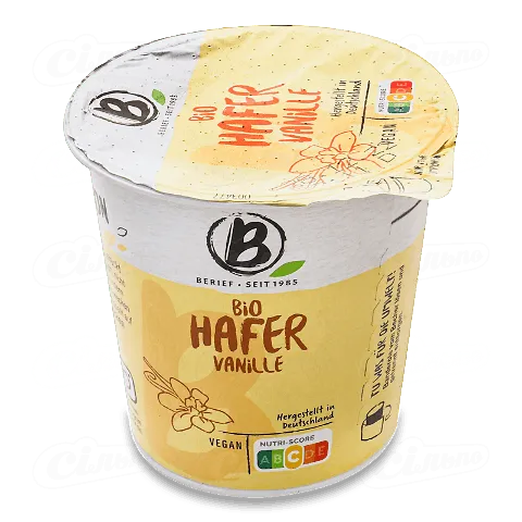 Десерт Berief вівсяний органічний ваніль, 150г