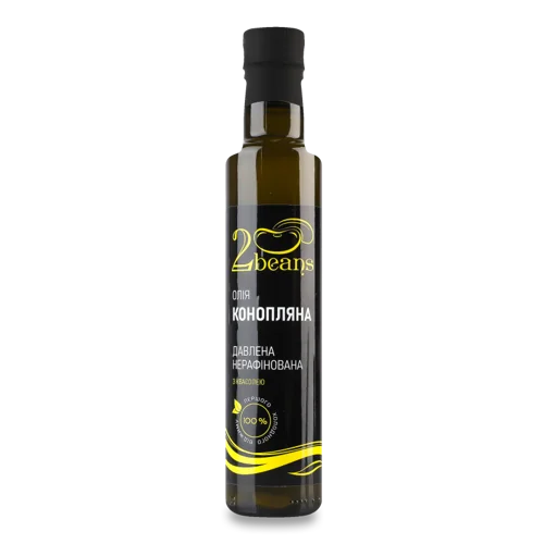 Олія Конопляна Нерафінована Давлена З Квасолею 2Beans, с/пл 250мл