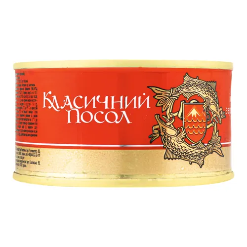 Ікра лососева зерниста Класичний Посол з/б 130г