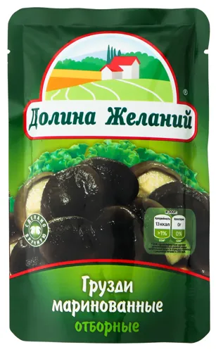 Гриби грузді Долина бажань мариновані д/п
