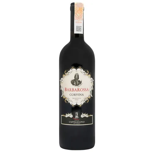Вино Castelnuovo Barbarossa Corvina червоне сухе 14% 0,75л