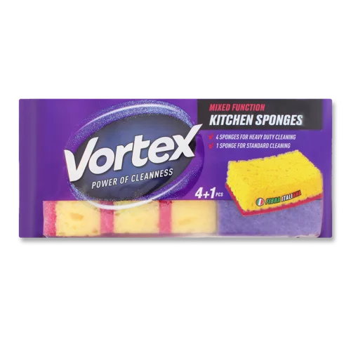 Кухонні Губки Vortex 5шт, в/ґ, пакування