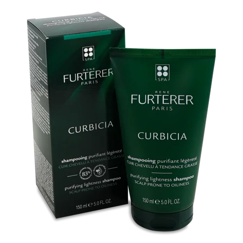 Шампунь для Жирної Шкіри Голови Curbicia Rene Furterer, Легкий, 150мл