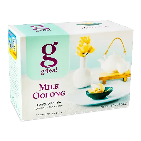 Чай бірюзовий G'tea! Молочний оолонг, 50*1,5г