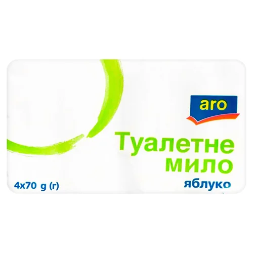 Мило туалетне Aro Яблуко 70г х 4шт
