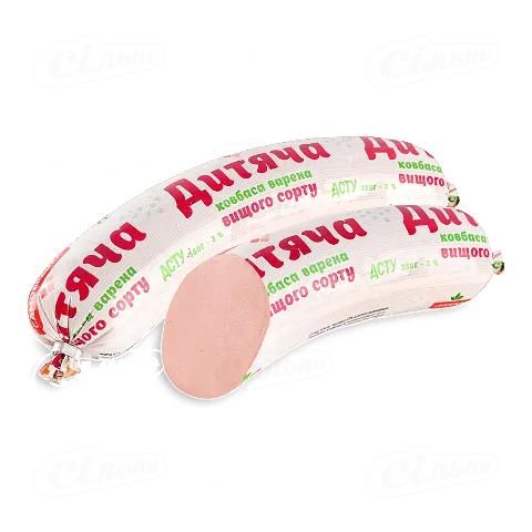 Ковбаса Самобранка Дитяча п/а вищого ґатунку, 350г