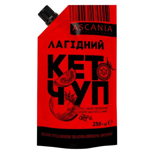 Кетчуп Ascania Лагідний 250г