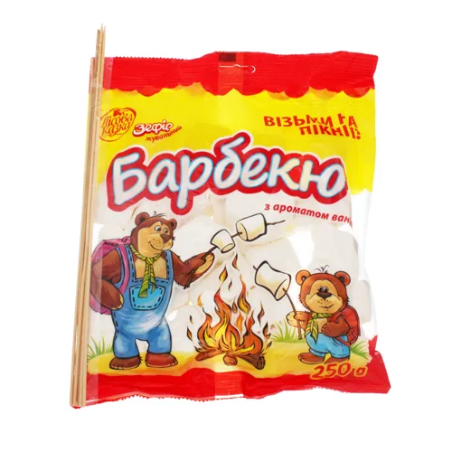 Зефір жувальний з ароматом ванілі Барбекю Confectum м/у 250г