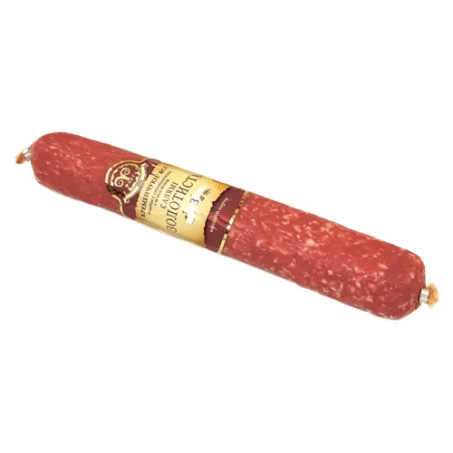 Ковбаса Фарро Салямі Золотиста сирокопчена вищий сорт