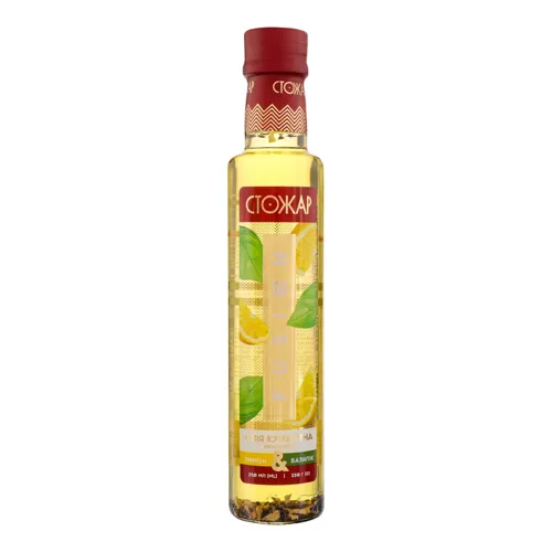 Олія кунжутна купажована Лимон&Базилік Fusion Стожар 250мл