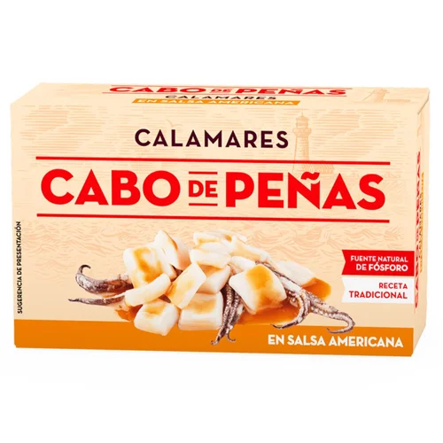 Кальмар Cabo de Penas шматочки у томатному соусі 111г