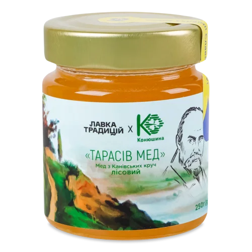 Мед Лісовий Вищого Ґатунку Тарасів, Конюшина, с/б 250г