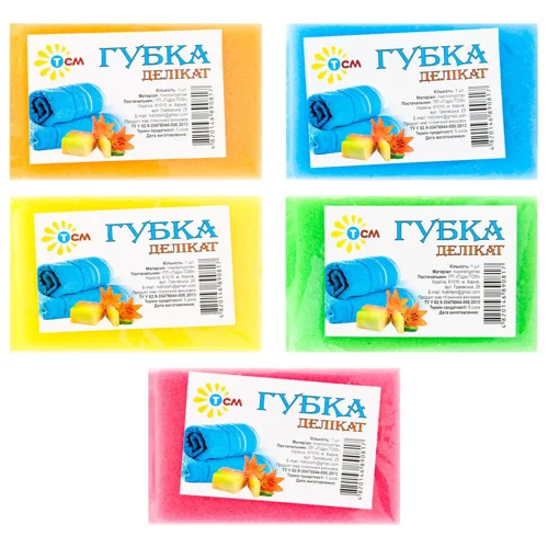 Губка ТСМ Делікат